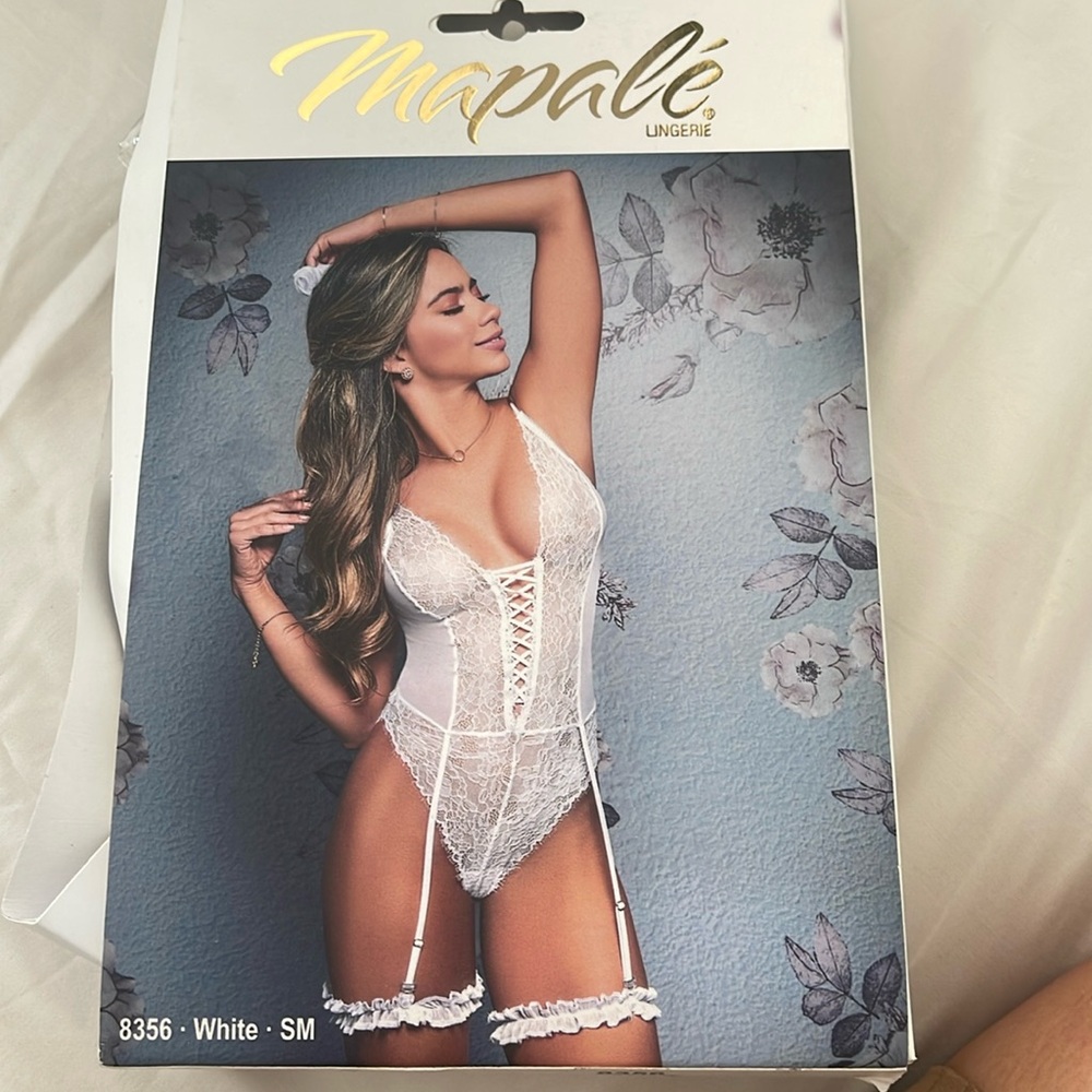 Mapale white teddy SM new